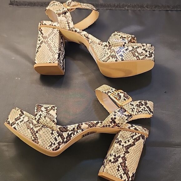 BRAND NEW SODA MACEY PYTON SLADIES WOMEN'S BLOCK HEEL SANDALS G1 - Picture 9 of 16